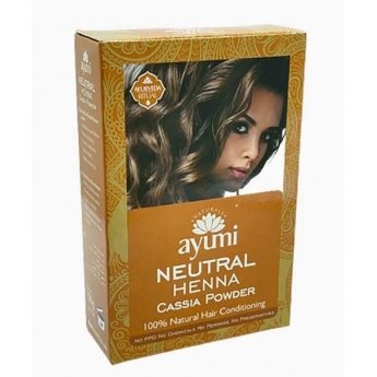 Prášok Henna neutral - bezfarebný kondicionér na vlasy 100g AYUMI