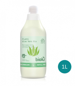 Prostriedok na umývanie riadu s Aloe vera 1 l BIOLÚ