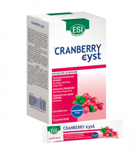 Cranberry cyst - močové cesty 16 drinkov ESI