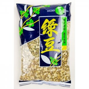 Mung fazuľa nelúpaná polená CHILKA  400 g GOLDEN CHEF