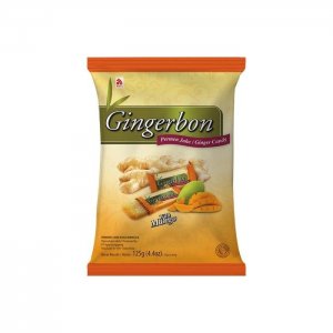 Zázvorové cukríky s mangom - želé, 125 g, Gingerbon