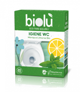 Čistiaci prostriedok na WC v tabletách 20 tbl BIOLÚ